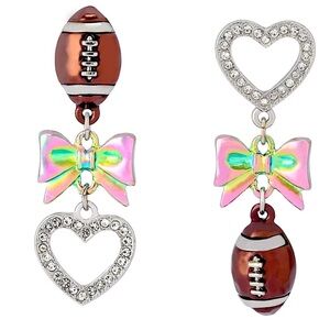 Betsy Johnson mismatched earings